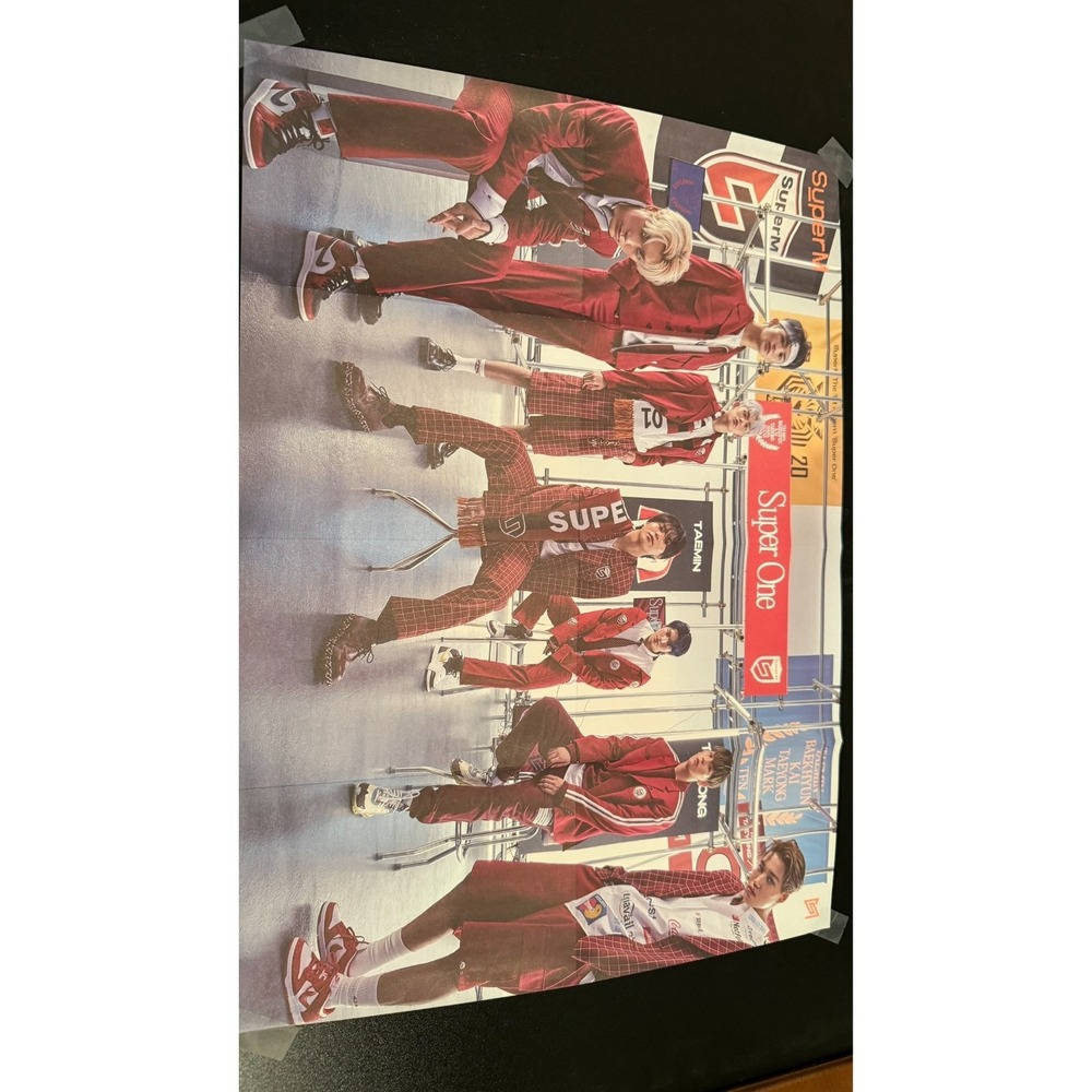 BTS Official Poster Lot – SuperM "Super‎ One" + Map of the Soul: Persona + MORE
